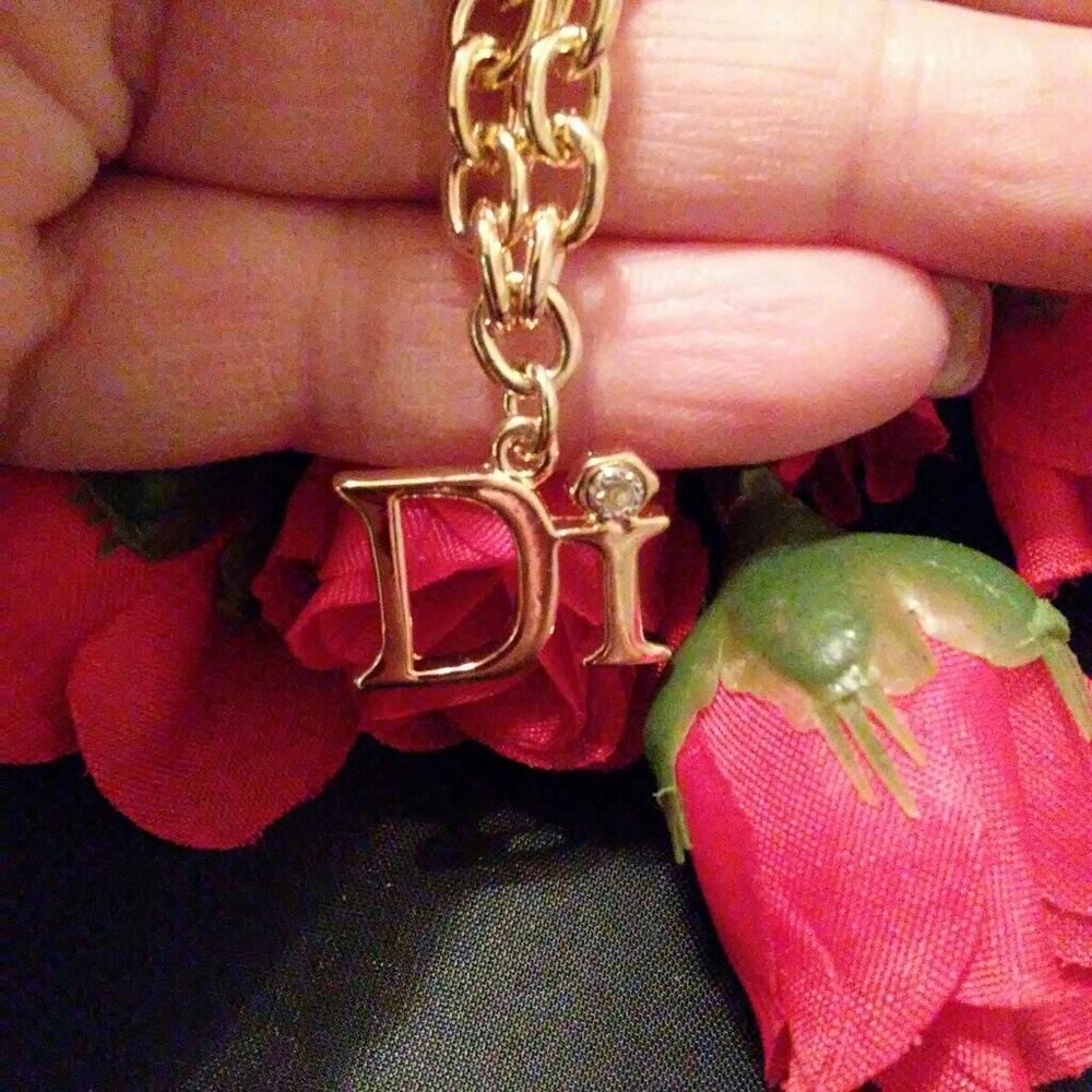 Name BRACELET "Di" With RHINESTONE